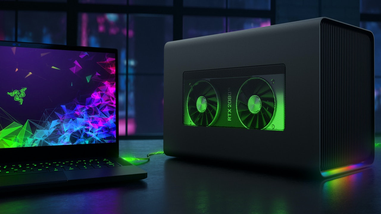 笔记本电脑外置显卡拓展坞 Laptop graphics card
