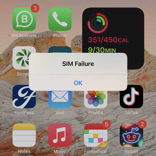 部分用户反馈：更新至iOS 14.7 Beta 2 后出现“SIM卡无服务”错误