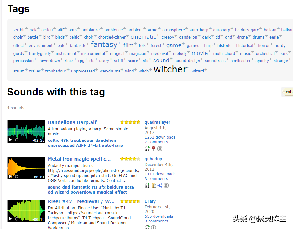 十个免费音频网站推荐，千万不要为背景音乐发愁了